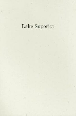 Cover of Lake Superior