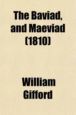 Book cover for The Baviad, and Maeviad