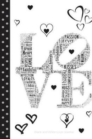 Cover of Black and White Love Journal