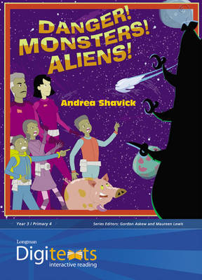 Book cover for Digitexts: Danger! Monsters! Aliens!, Teacher's Book and CD ROM