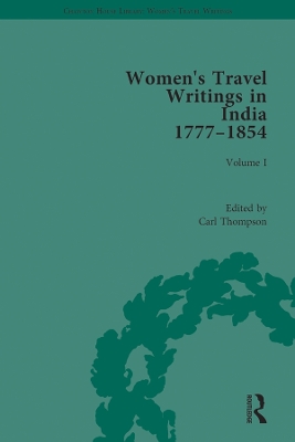 Cover of Women's Travel Writings in India 1777-1854