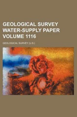 Cover of Geological Survey Water-Supply Paper Volume 1116