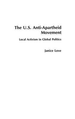 Book cover for United States Anti-apartheid Movement