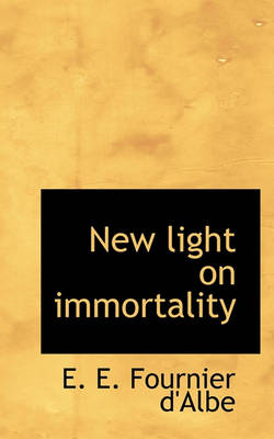 Book cover for New Light on Immortality