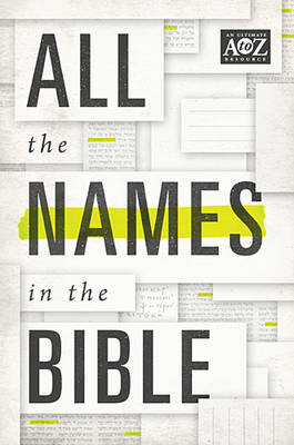 Book cover for All the Names in the Bible