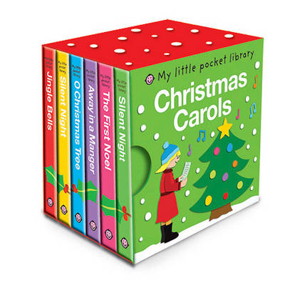 Book cover for My Little Pocket Library Christmas Carols