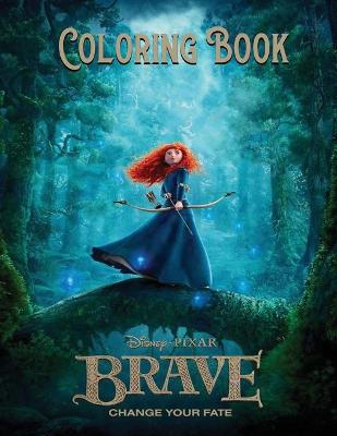 Book cover for Brave Coloring Book