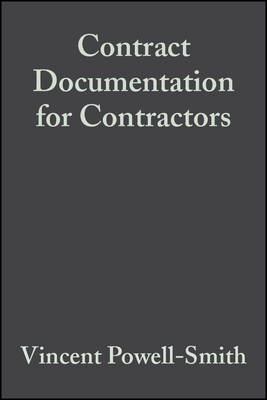 Book cover for Contract Documentation for Contractors