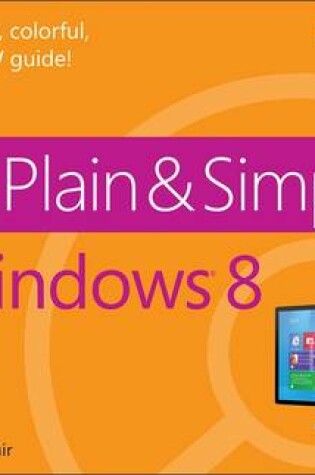 Cover of Windows 8 Plain & Simple