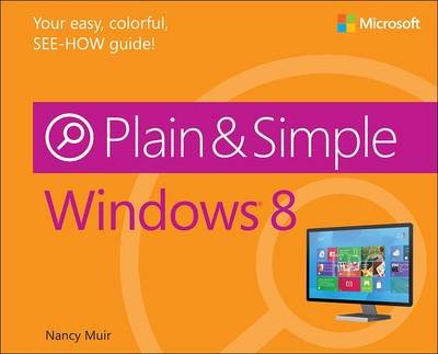 Book cover for Windows 8 Plain & Simple