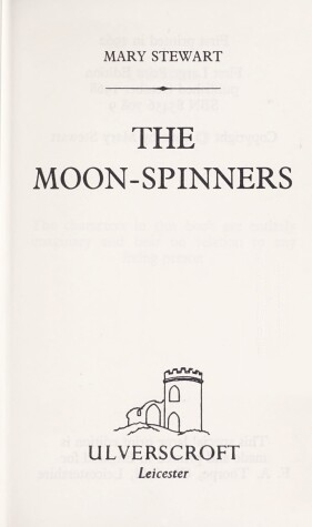 Book cover for The Moonspinners