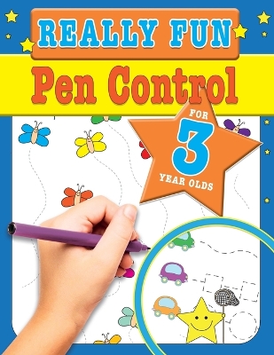 Book cover for Really Fun Pen Control For 3 Year Olds