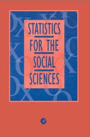 Cover of Statistics for the Social Sciences