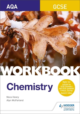 Book cover for AQA GCSE Chemistry Workbook