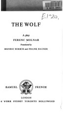 Book cover for The Wolf