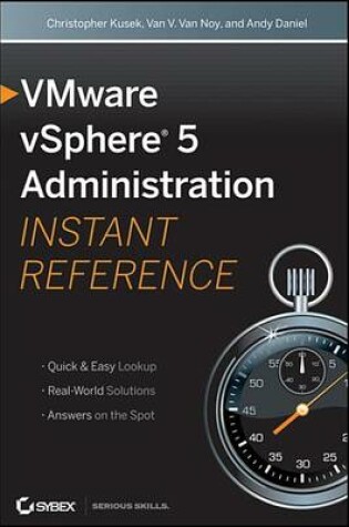 Cover of VMware vSphere 5 Administration Instant Reference