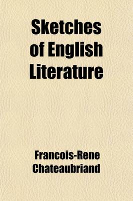 Book cover for Sketches of English Literature, 1; With Considerations on the Spirit of the Times