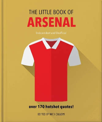 Book cover for The Little Book of Arsenal