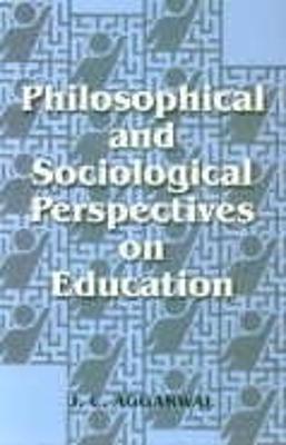 Book cover for Philosophical and Sociological Perspectives on Education