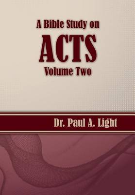 Book cover for A Bible Study on Acts, Volume Two