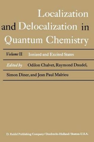 Cover of Localization and Delocalization in Quantum Chemistry