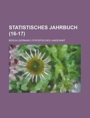 Book cover for Statistisches Jahrbuch (16-17)