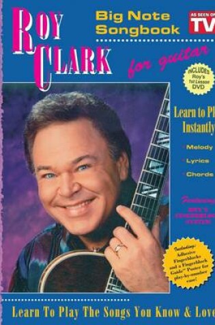 Cover of Roy Clark Big Note TV Songbook with 1st Lesson