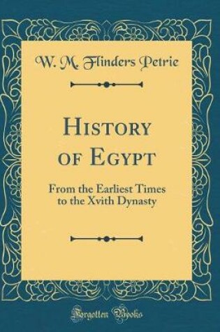 Cover of History of Egypt