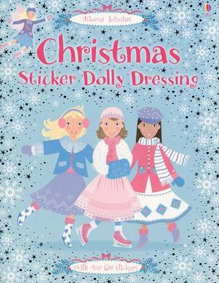 Book cover for Christmas Sticker Dolly Dressing