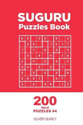 Book cover for Suguru - 200 Hard Puzzles 9x9 (Volume 4)