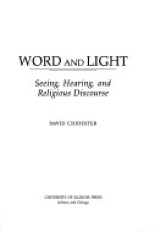 Cover of Word and Light