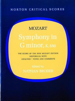 Book cover for Symphony in G Minor, K. 550