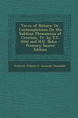 Cover of Views of Nature