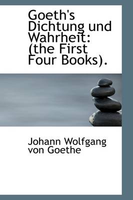 Book cover for Goeth's Dichtung Und Wahrheit