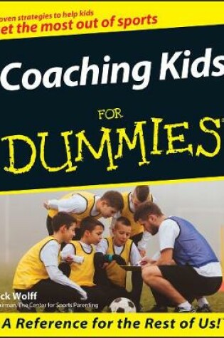 Cover of Coaching Kids For Dummies