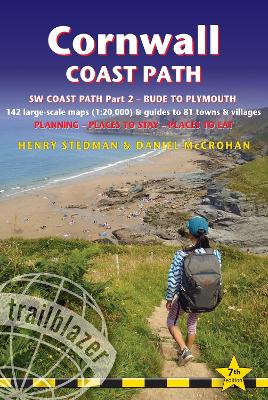 Book cover for Cornwall Coast Path