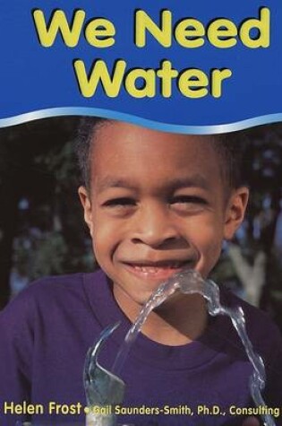 Cover of We Need Water