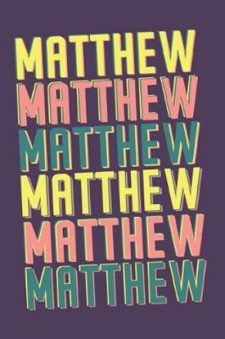 Cover of Matthew Journal