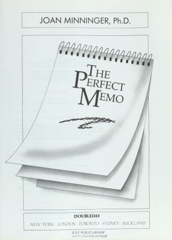Book cover for The Perfect Memo