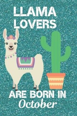 Cover of Llama Lovers Are Born In October