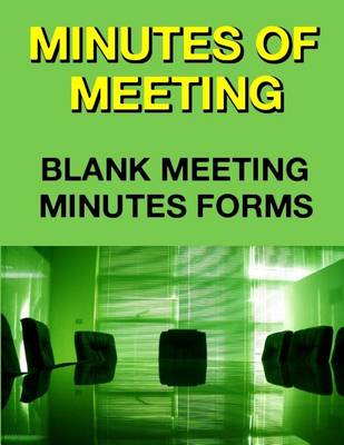 Book cover for Minutes of Meeting