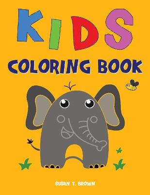 Book cover for Kids Coloring Book