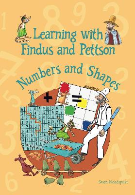 Book cover for Learning with Findus and Pettson - Numbers and Shapes