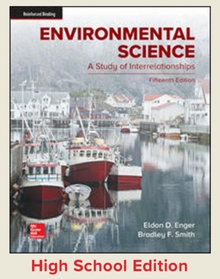 Cover of Enger, Environmental Science, 2019, 15e, Student Edition