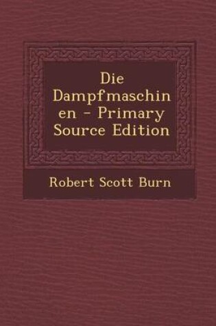 Cover of Die Dampfmaschinen