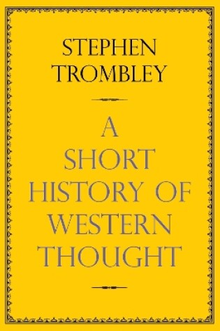 Cover of A Short History of Western Thought