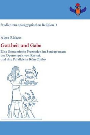 Cover of Gottheit Und Gabe