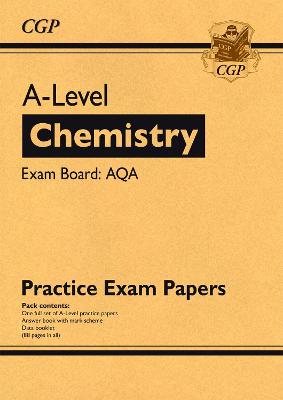 Book cover for A-Level Chemistry AQA Practice Papers