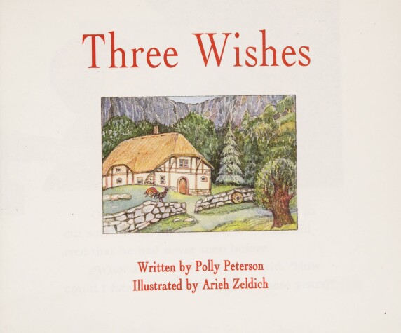 Book cover for Ready Readers, Stage 5, Book 5, Three Wishes, Single Copy