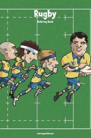 Cover of Rugby Coloring Book 1